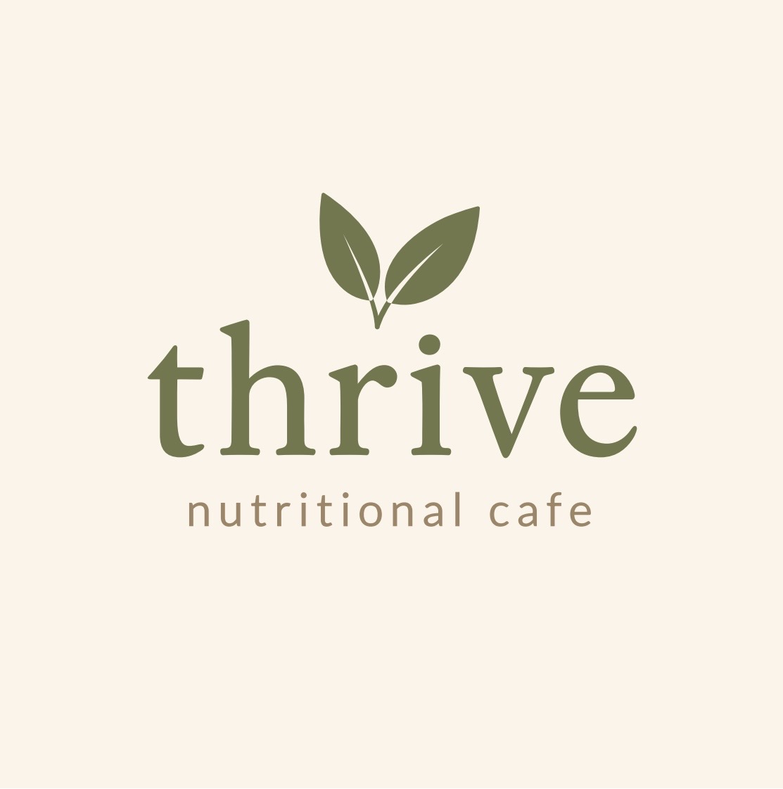 thrivecafe logo